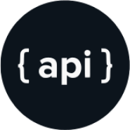 api logo black